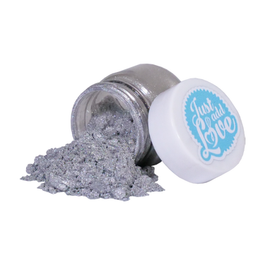 Corante Em Pó Metálico Prata 7g - JustAddLove